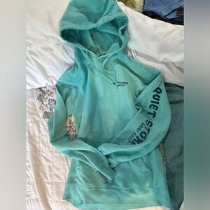 Quiet Storm Surf Shop teal Hoodie